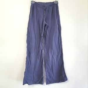 Victoria's Secret Blue Cotton Lounge Pants Size Small